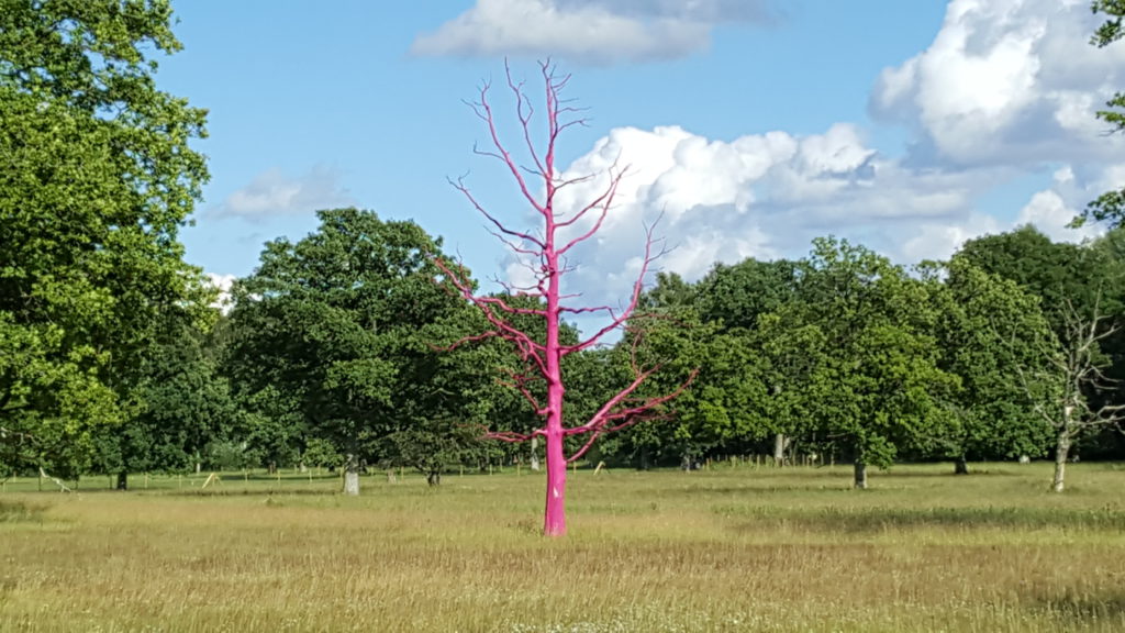 Kunst an der Straße auf Saaremaa 