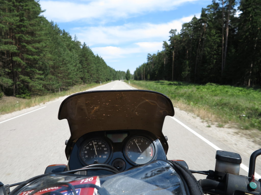 On the road