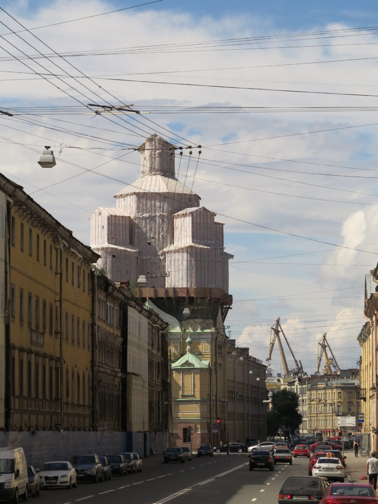 Christo in Sankt Petersburg?