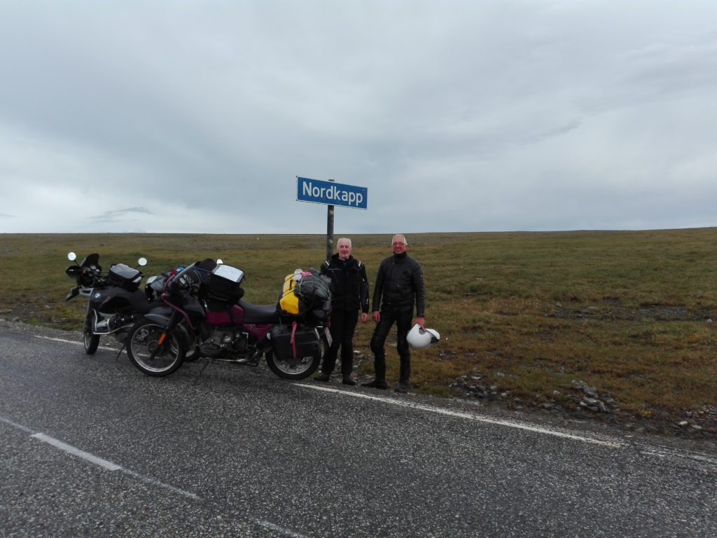 Nordkapp am Morgen des 17.07