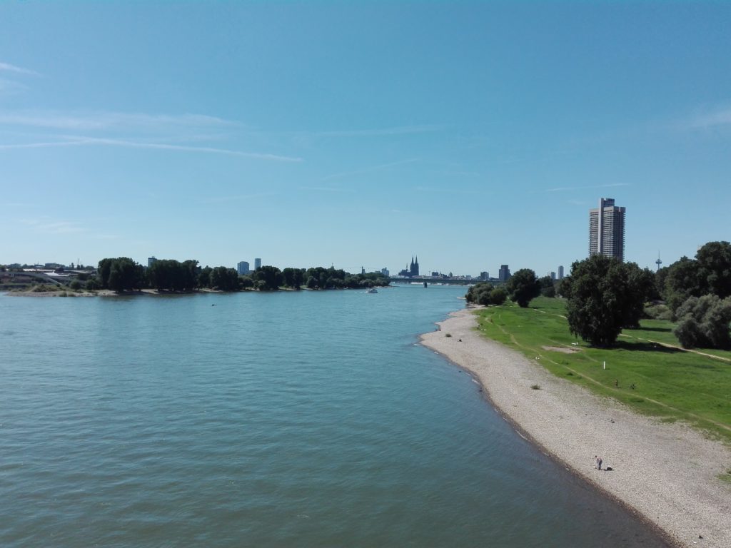 Blick von Mühlheimer Brücke